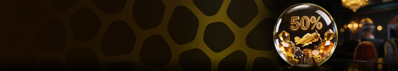 Lucky Tuesday 50 percent deposit bonus